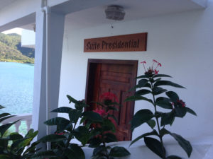 Presidential Suite entry