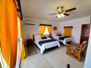 two beds in Ocean Front Queen room
