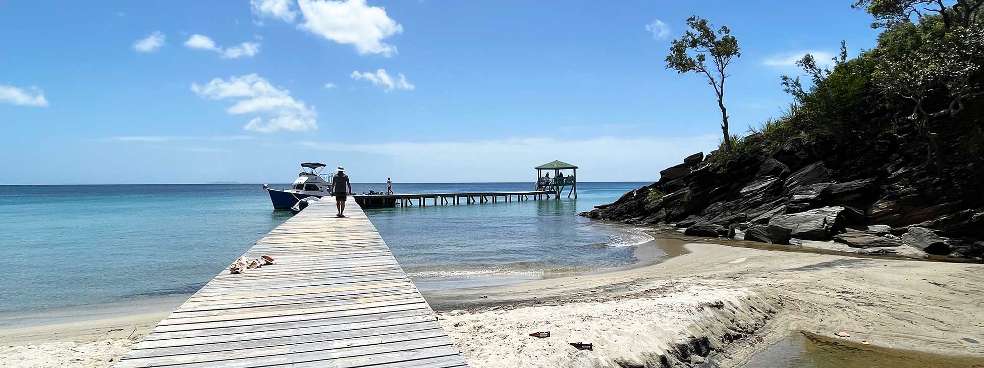 dock at Michael's Rock