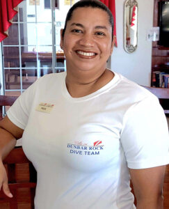 Staff member Tricia